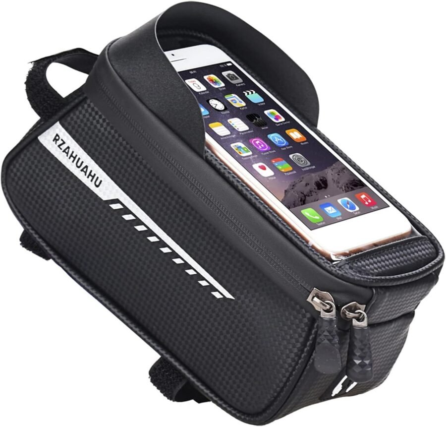 Bolso Cuadro De Bicicleta Estuche Para Celular Impermeable