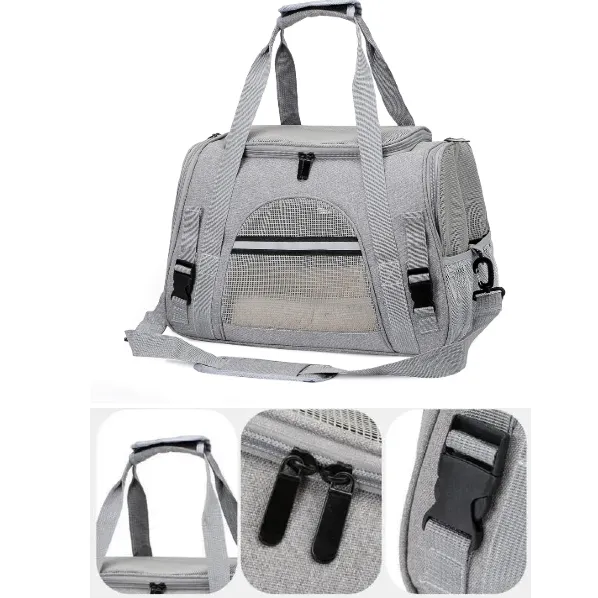 Bolso Transportador Portátil Msscotas Gatos Perros Plegable Multiuso